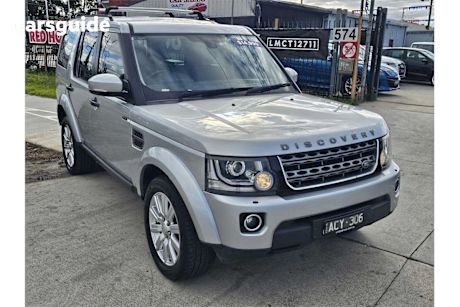Silver 2014 Land Rover Discovery 4 Wagon 3.0 TDV6