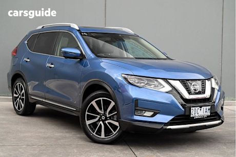 Blue 2020 Nissan X-Trail SUV TL 4X4
