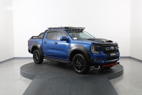 Blue 2022 Ford Ranger Double Cab Pick Up XLT 3.0 (4X4)