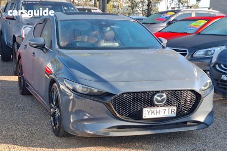Grey 2019 Mazda 3 Hatchback G25 Astina