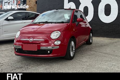 Black 2013 Fiat 500 Convertible POP