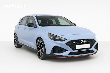 Blue 2021 Hyundai I30 Hatchback N