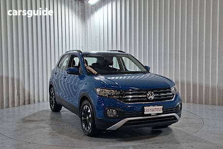 Blue 2020 Volkswagen T-Cross Wagon 85TSI Life
