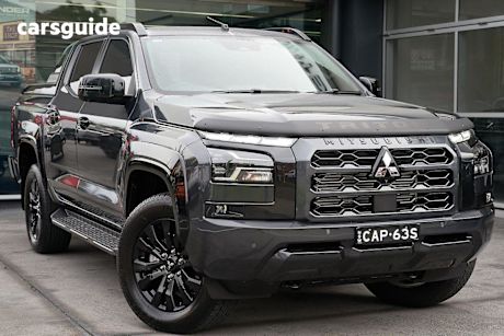 Grey 2025 Mitsubishi Triton Ute Tray GSR 4X4