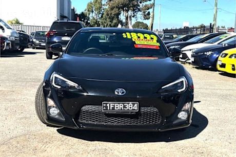 Black 2014 Toyota 86 Coupe GTS