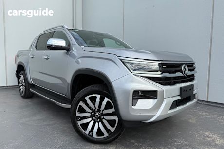 Silver 2024 Volkswagen Amarok Dual Cab Utility Aventura TDI600 4Motion