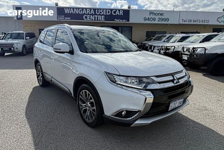 White 2016 Mitsubishi Outlander Wagon XLS (4X2)