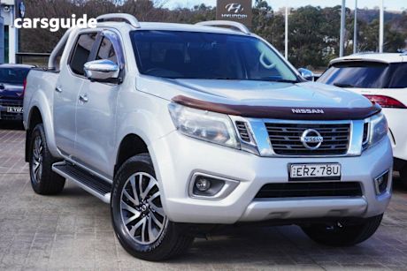 Silver 2019 Nissan Navara Dual Cab Pick-up ST-X (4X4) (leather Trim)