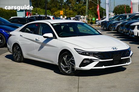 White 2025 Hyundai I30 Sedan Elite