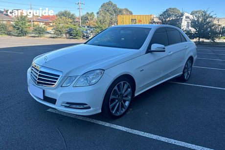 White 2012 Mercedes-Benz E200 Sedan Elegance Be