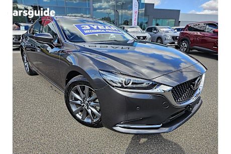 Grey 2019 Mazda Mazda6 Sedan TOURING F