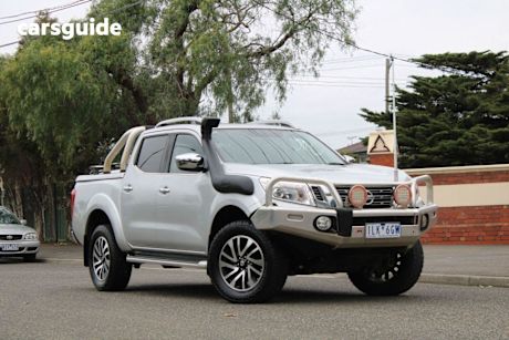 Silver 2017 Nissan Navara Dual Cab Utility ST-X (4X4) (sunroof)