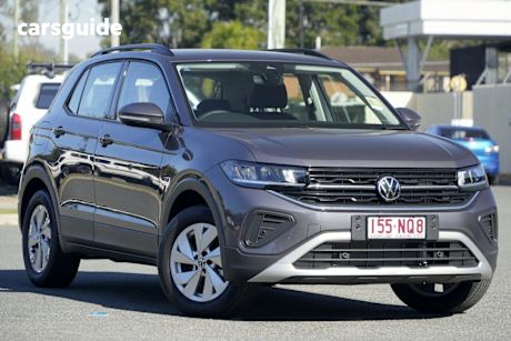 Grey 2024 Volkswagen T-Cross Wagon 85Tfi Life