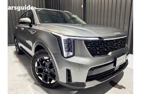 Grey 2025 Kia Sorento SUV SPORT 4X4