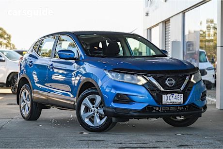 Blue 2019 Nissan Qashqai Wagon ST
