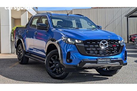 Blue 2025 Mazda BT-50 Ute Tray SP 4X4
