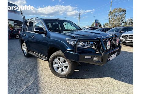 Blue 2020 Toyota Landcruiser Prado SUV GXL 4X4