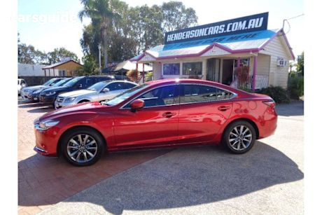 Red 2018 Mazda Mazda6 Sedan TOURING F