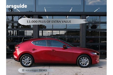 Red 2025 Mazda Mazda3 Hatch G20 PURE F