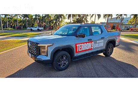 Grey 2025 LDV Terron 9 Ute Tray ORIGIN 4WD