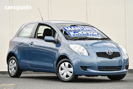 Grey 2008 Toyota Yaris Hatchback YR