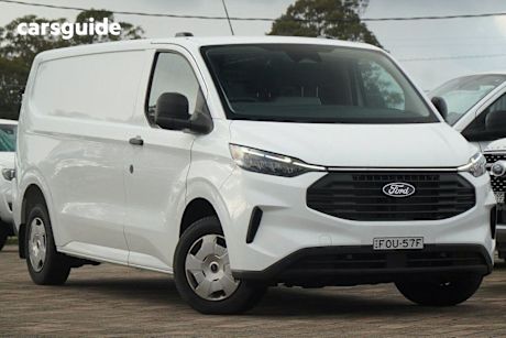 White 2024 Ford Transit Custom Commercial TREND 320L F