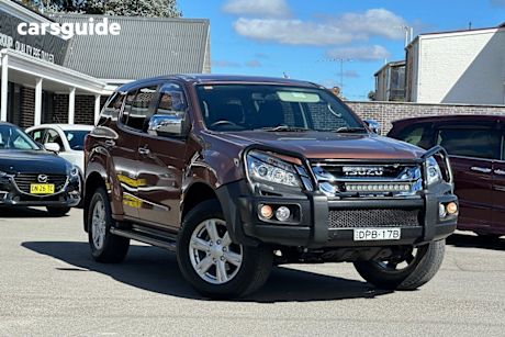 Brown 2017 Isuzu MU-X Wagon LS-U (4X4)