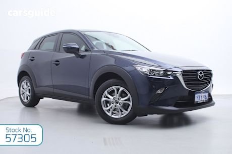 Blue 2020 Mazda CX-3 Wagon Maxx Sport (fwd)
