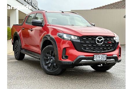 Red 2025 Mazda BT-50 Ute Tray SP 4X4