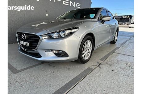 Grey 2017 Mazda 3 Sedan Maxx