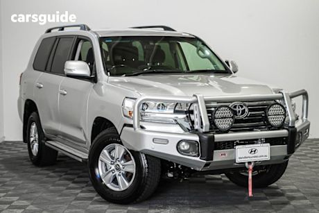 Silver 2021 Toyota Landcruiser Wagon LC200 GXL (4X4)