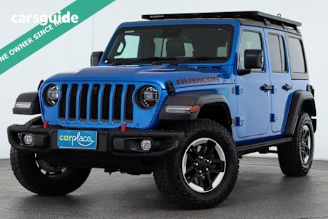 Blue 2022 Jeep Wrangler Unlimited Hardtop Rubicon (4X4)