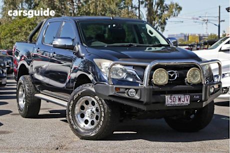 Blue 2016 Mazda BT-50 Ute Tray GT 4X4