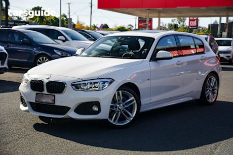 White 2016 BMW 125I Hatchback Sport Line