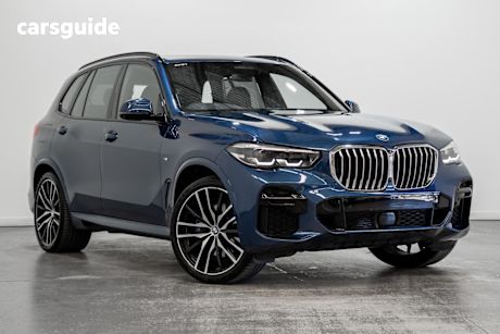 Blue 2022 BMW X5 Wagon Xdrive30D M Sport