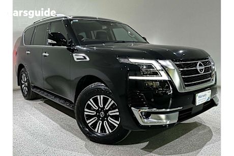Black 2022 Nissan Patrol Wagon TI-L 4X4
