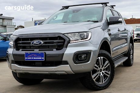 Silver 2020 Ford Ranger Double Cab Pick Up Wildtrak 2.0 (4X4)