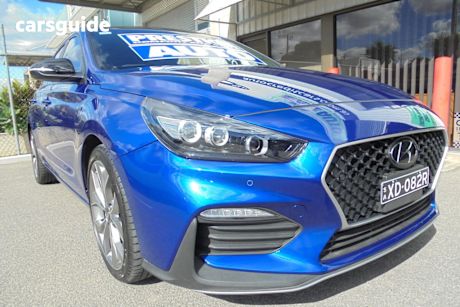 Blue 2023 Hyundai I30 Hatch N Line D-CT Premium