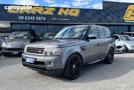 Grey 2010 Land Rover Range Rover Sport Wagon 3.0 TDV6