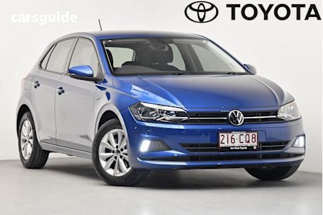 Blue 2021 Volkswagen Polo Hatch 85TSI COMFORTLINE F