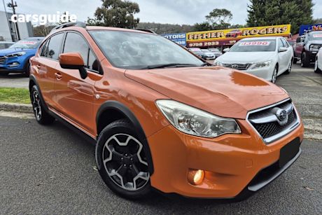 Orange 2014 Subaru XV Wagon 2.0I