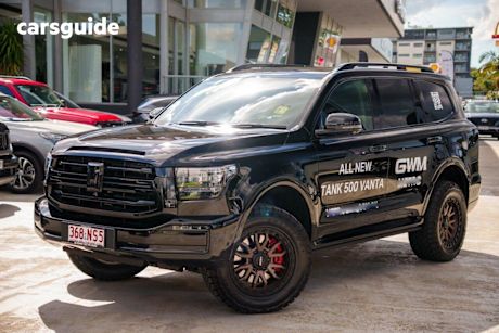 Black 2025 GWM Tank 500 Wagon Vanta Hybrid