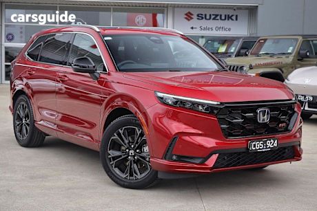 Red 2023 Honda CR-V SUV E:HEV RS F