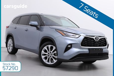 Blue 2023 Toyota Kluger Wagon Grande 2WD
