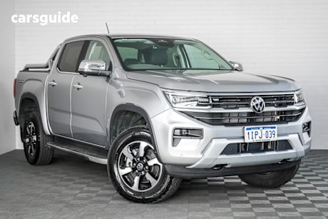 Silver 2024 Volkswagen Amarok Dual Cab Utility Style TDI600 4Motion