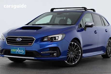 Blue 2017 Subaru Levorg Wagon 2.0 STI Sport