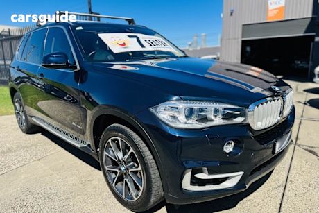 Blue 2014 BMW X5 Wagon Xdrive 30D