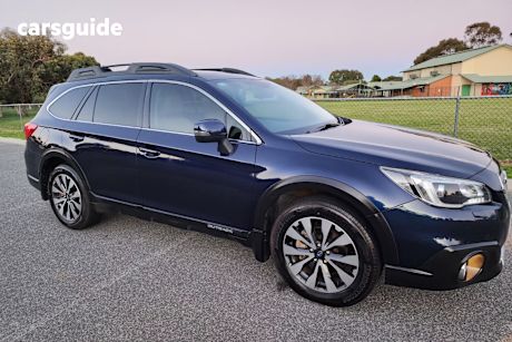 Blue 2016 Subaru Outback Wagon 2.0D Premium