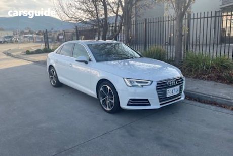 White 2016 Audi A4 Sedan 1.4 Tfsi S Tronic Sport