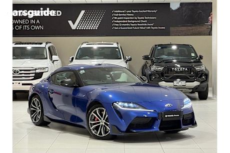 Blue 2024 Toyota Supra Coupe GR GT R